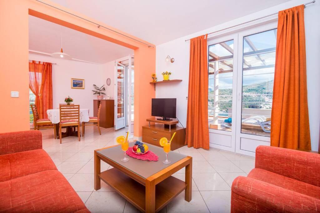 דוברובניק Modern Villa With Swimming Pool - Penthouse מראה חיצוני תמונה