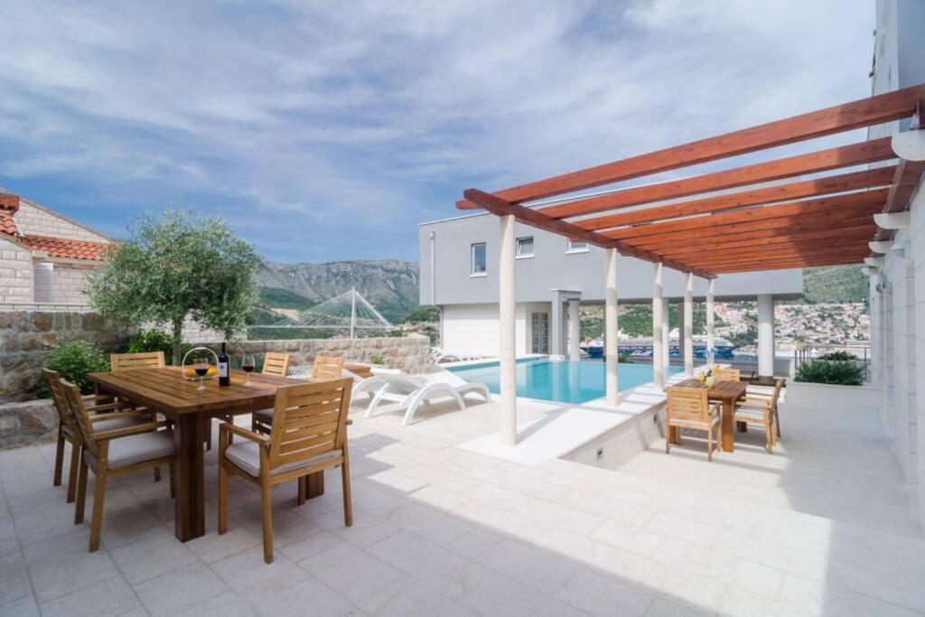 דוברובניק Modern Villa With Swimming Pool - Penthouse מראה חיצוני תמונה